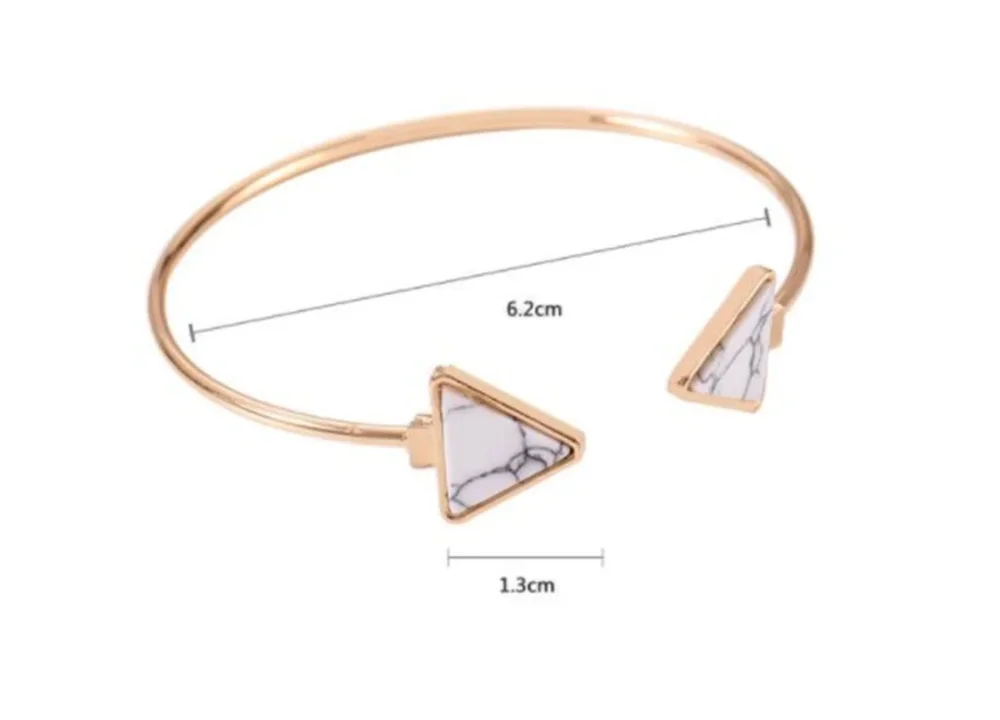 Marmor armband vit - Bild 2