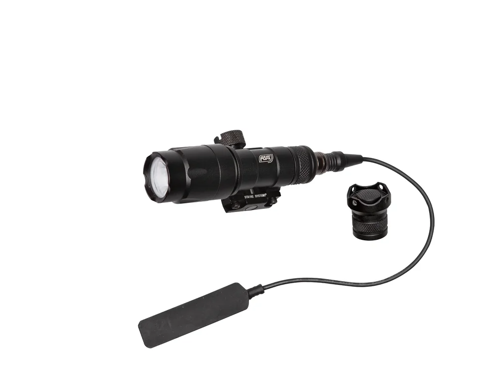 Tactical riffel flashlight