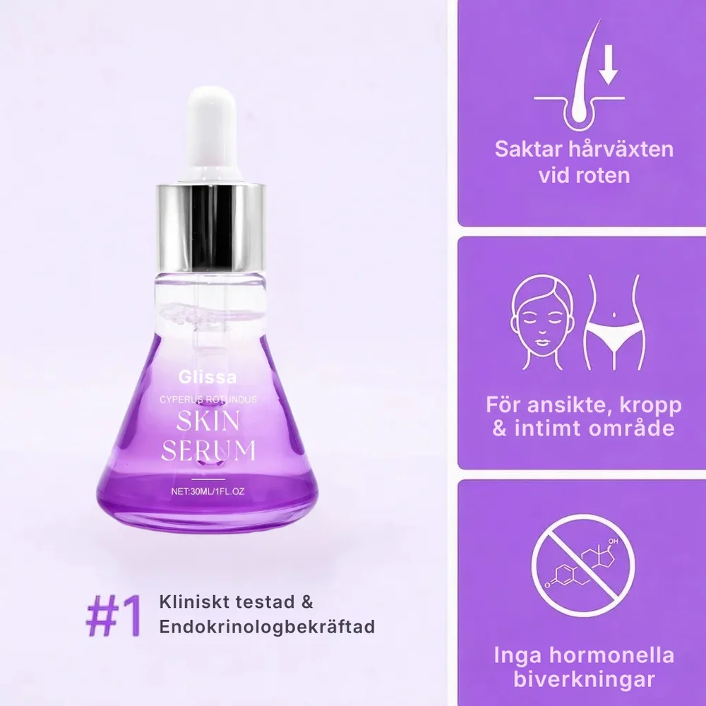 Glissa® | Växtbaserad hårväxthämmare - Bild 1