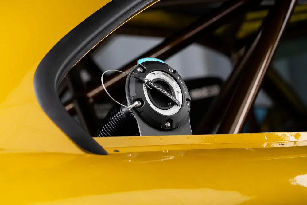Remote controlled quick lock filler cap - Bild 2