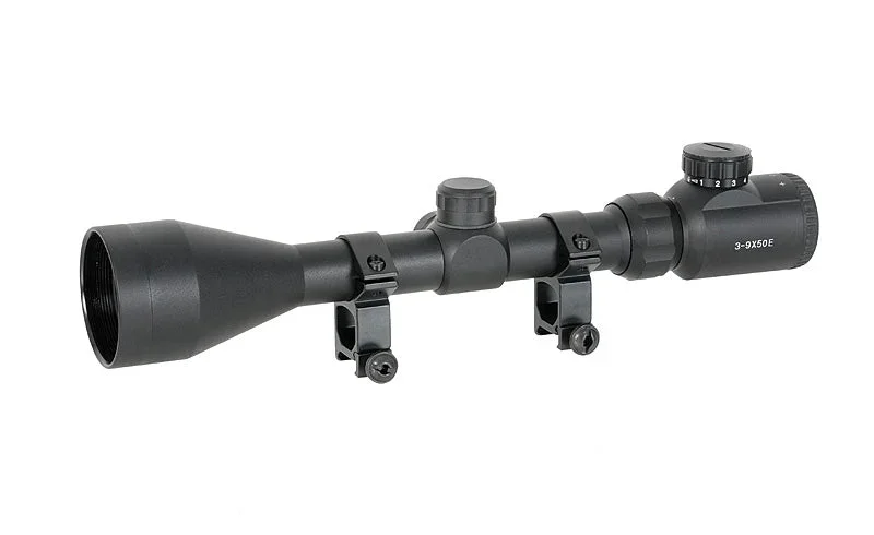 Kikkertsigte 3-9x50 med høje monteringsringe, model 2 - Bild 1