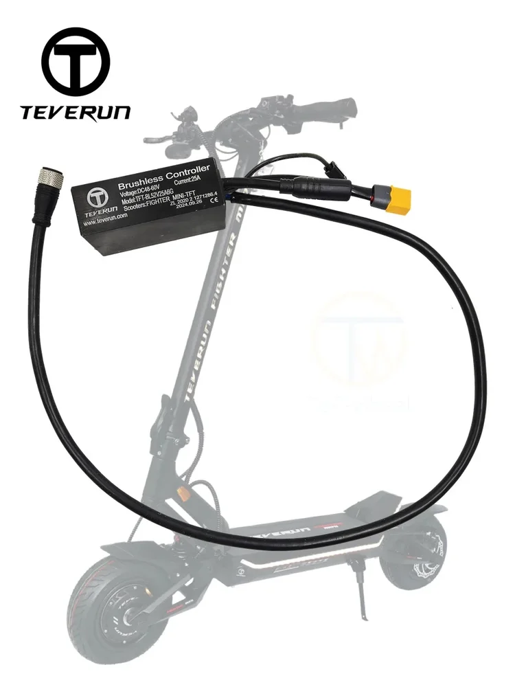 TEVERUN Fighter Mini 52V25A Controller Vattentät Snabbkoppling - Bild 1
