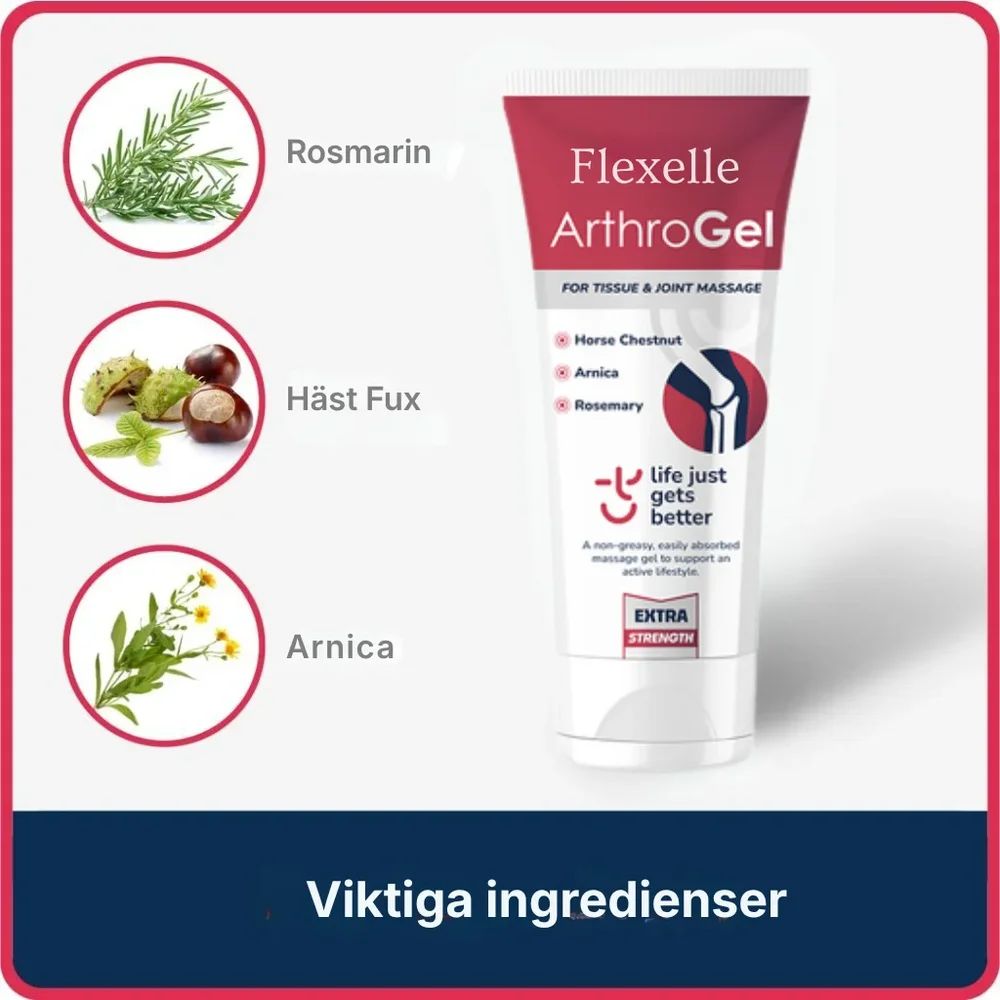Flexelle® | ArthoGel för lindring av ledbesvär - Bild 3