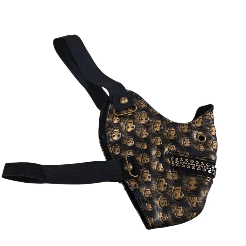 Steampunk Mask – Justerbar med Dödskalle-detaljer - Bild 3