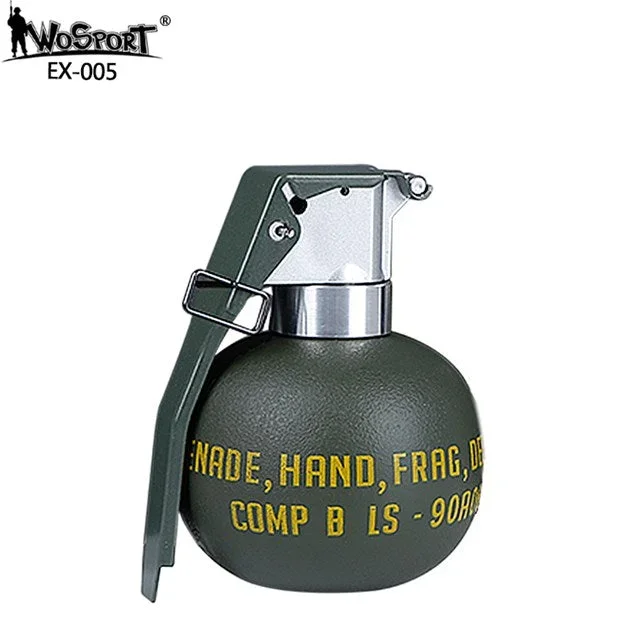 WoSporT WST M67 attrapgranat med opbevaring til BB, grøn WoSporT WST M67 attrapgranat med opbevaring til BB, grøn