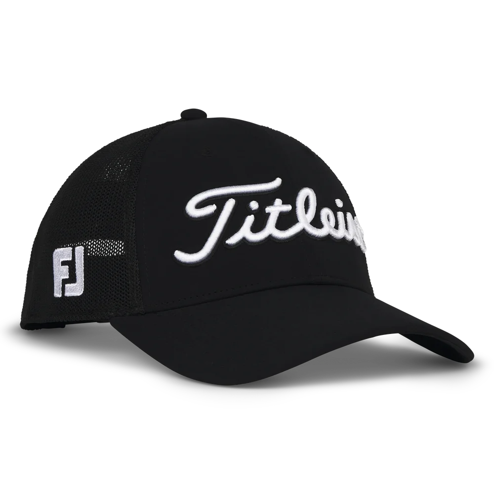 Titleist Tour Performance Mesh Black/White Golfkeps