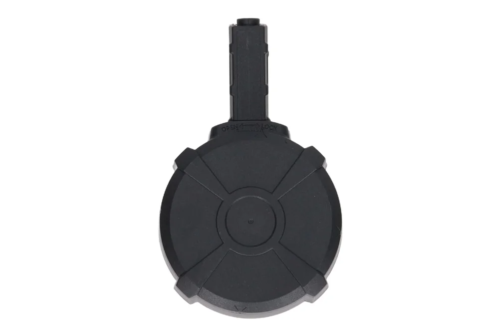 Specna Arms M4/AR15 1,500-round electric drum magazine – Black - Bild 3