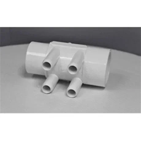 PVC Fördelare 2″/2″ hona/hane samt 4×3/4″ hane CS