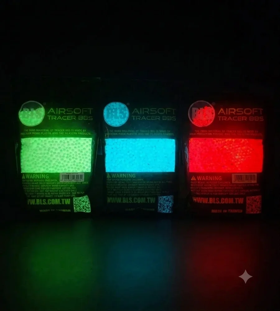 BLS TRACER Airsoft Pellets 0.20g, 5000 BBs (Bag) - Bild 2