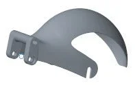 Rear Fork Arm (Horquilla Guardabarro trasera) for Minimotors Futecher Gun Pro Rear Fork Arm (Horquilla Guardabarro trasera) for Minimotors Futecher Gun Pro