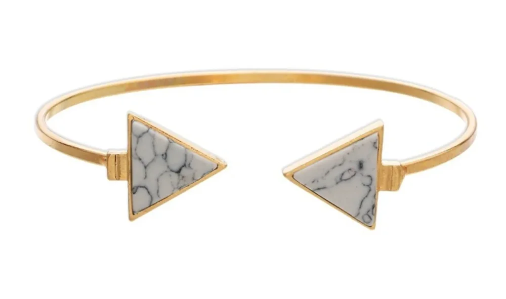 Marmor armband vit - Bild 1