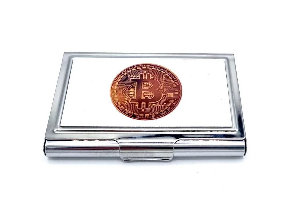 Korthållare Crypto Bitcoin - Bild 1