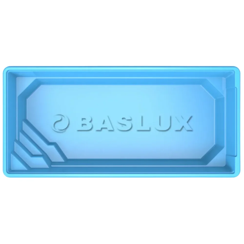 Glasfiberpool SYCYLIA 8,00m x 3,75m x 1,50m Glasfiberpool SYCYLIA 8,00m x 3,75m x 1,50m