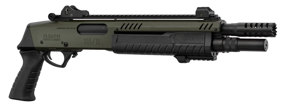 FABARM STF12 Short gasdrevet pumpgun-replika – oliven FABARM STF12 Short gasdrevet pumpgun-replika – oliven
