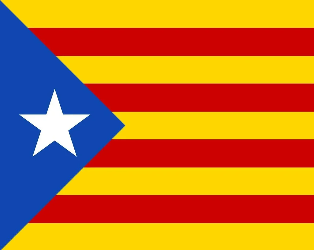 Flagga - Katalonien