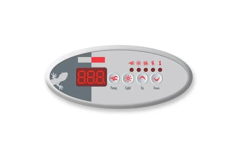 Display Gecko TSC-9 GE1-GE2 med etikett - Bild 2