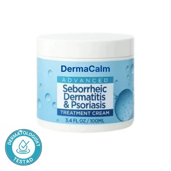 DermaCalm® | Kräm mot seborroisk dermatit, hårbottenbehandling mot psoriasis, torr hårbotten och mjäll, klådstillande kräm för lindrande effekt - Bild 1