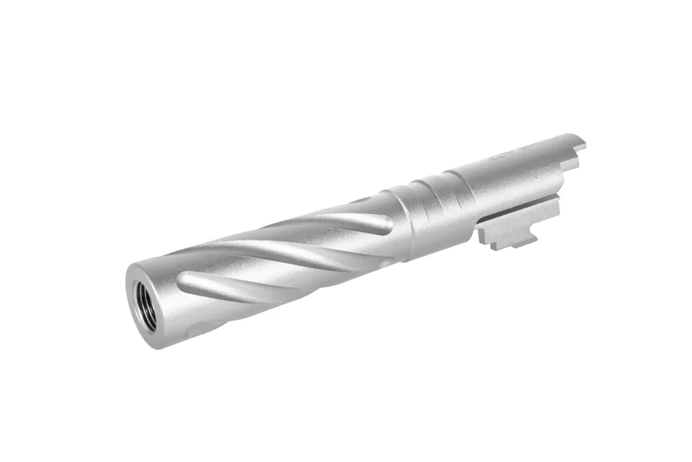 LA Capa Customs 4.3 Aluminum Tornado Outer Barrel til Hi Capa LA Capa Customs 4.3 Aluminum Tornado Outer Barrel til Hi Capa