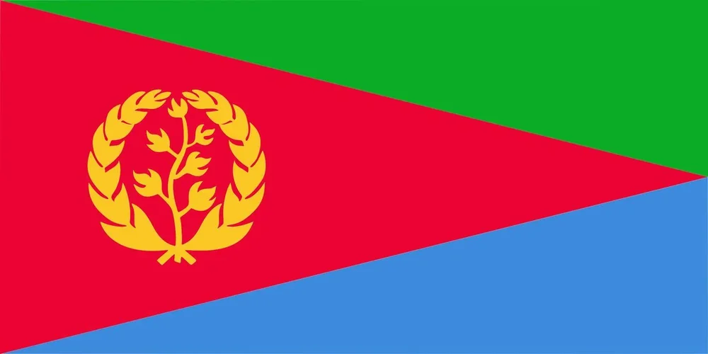 Eritreas flagga