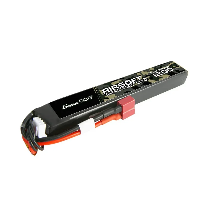 Gens ACE Li-Pol batteri 11,1V 1200mAh 25C, T-Dean, buffer stick - Bild 3