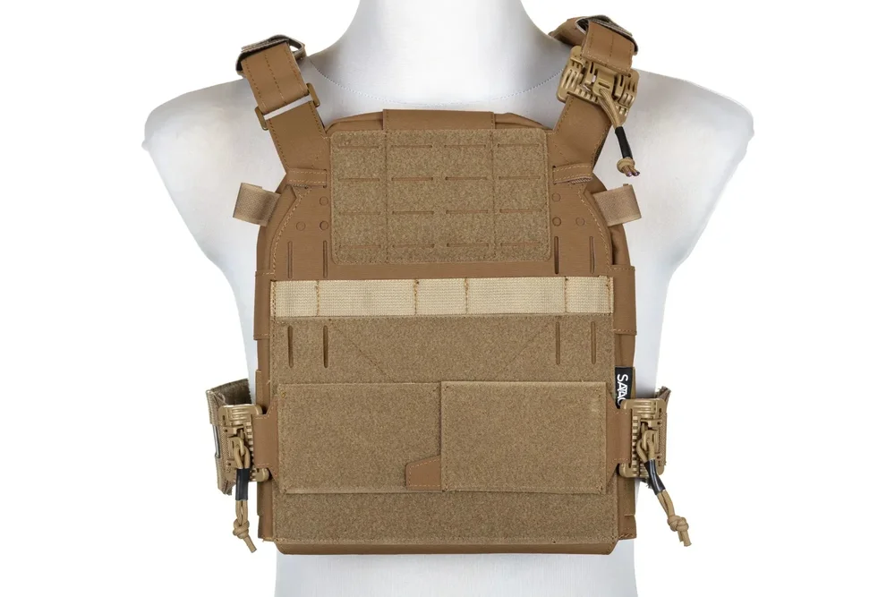 Specna Arms Tactical QR III Tan Plate Carrier Vest - Bild 2