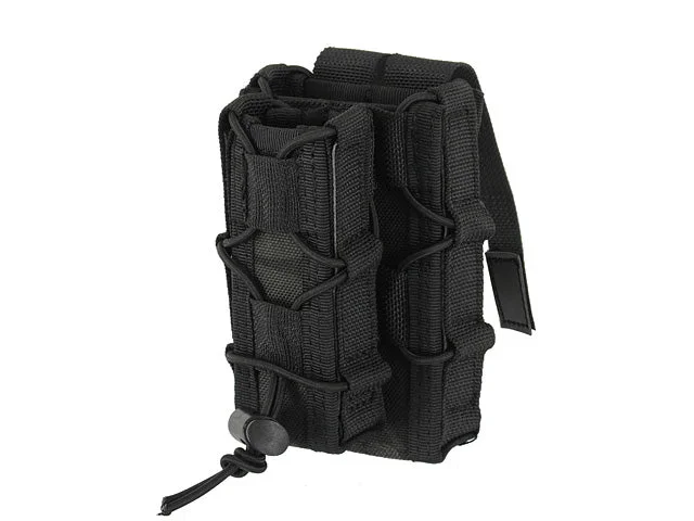 MOLLE Combo Speed magasinlomme til riffel/pistol – Multicam Black - Bild 3