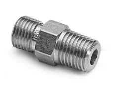 1/8 NPT Rustfrit Stål Male/Male adapter 1/8 NPT Rustfrit Stål Male/Male adapter