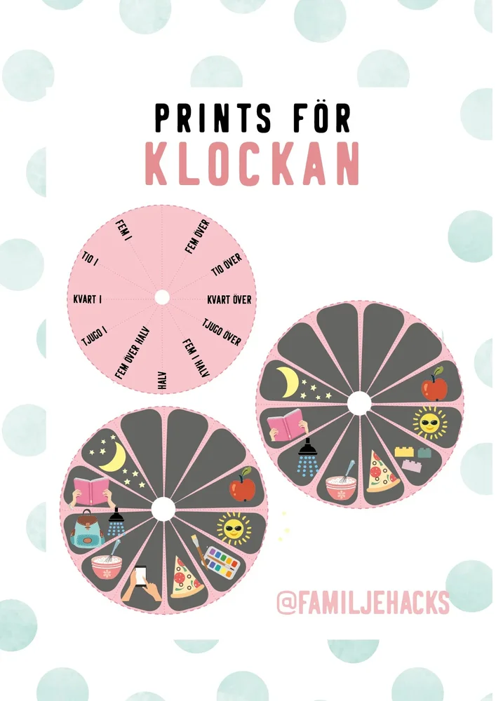 Prints till klockan
