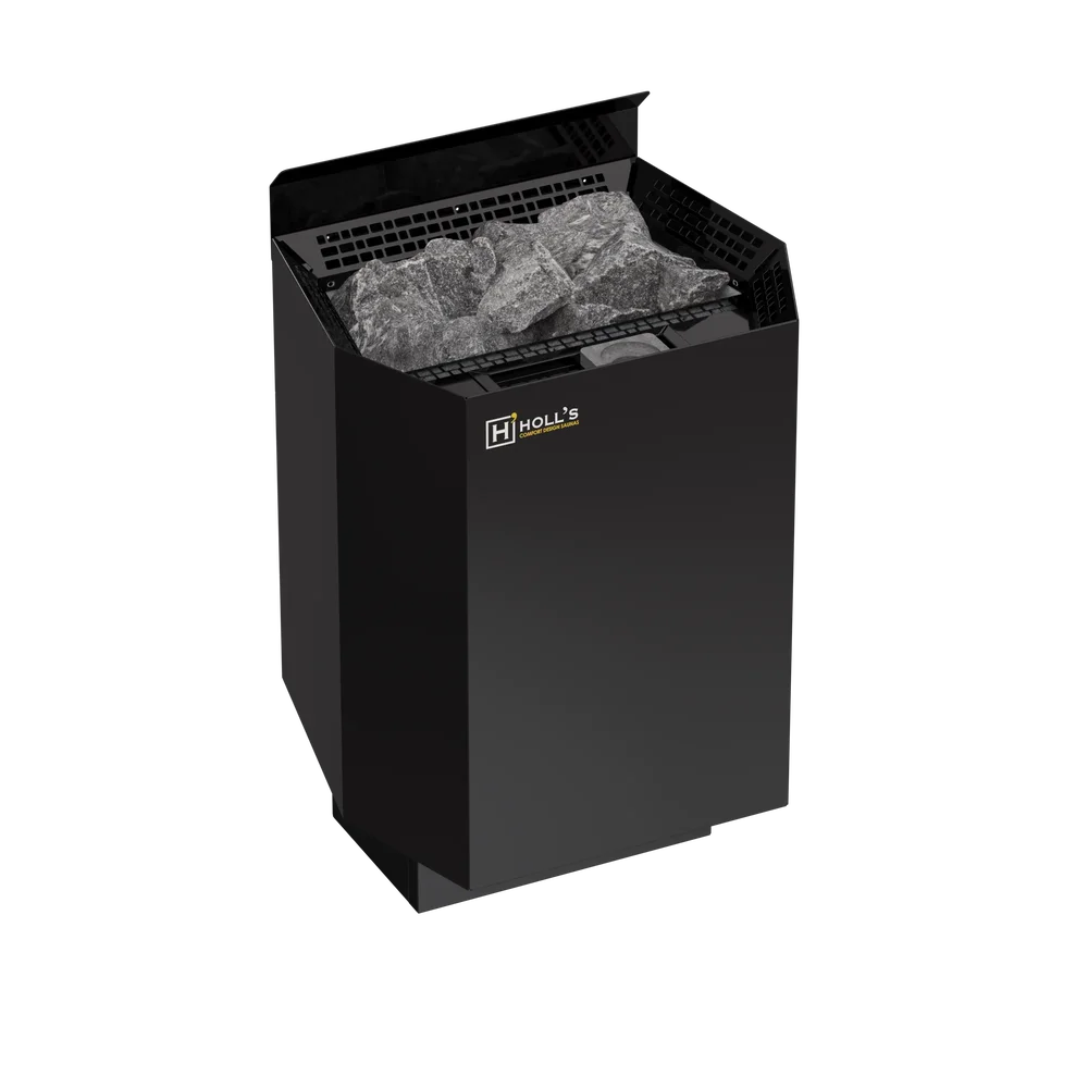 Bastuaggregat HOLL’S VULKANO COMBI Black Mini 3,6 kW Bastuaggregat HOLL’S VULKANO COMBI Black Mini 3,6 kW