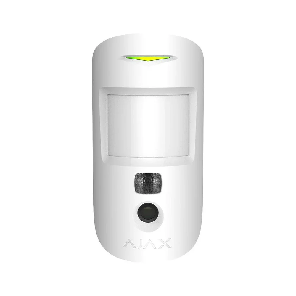 AJAX MotionCam (PhOD) Jeweller (8EU) ASP white | IR motion detector with photo camera and Photo on Demand feature | Vit - Bild 1