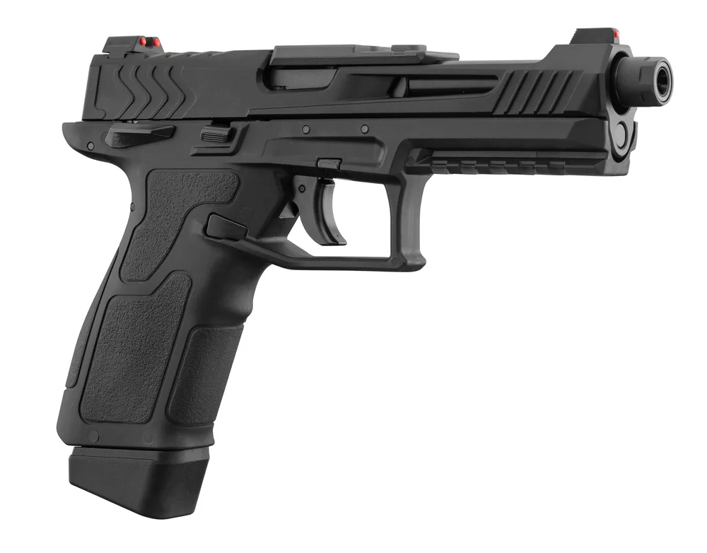 GBB Lancer Tactical LTX Competition airsoft pistol Black GBB Lancer Tactical LTX Competition airsoft pistol Black