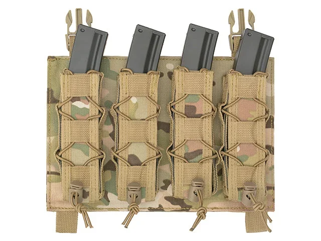 Buckle Up Speed Quad magasinlomme til MP5/SMG/UTR45 – Multicam Buckle Up Speed Quad magasinlomme til MP5/SMG/UTR45 – Multicam