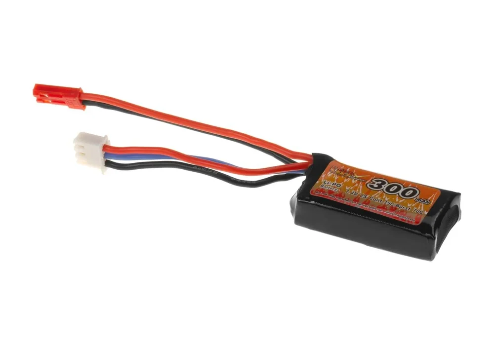 VB Power LiPo Batteri 7,4V 300mAh 35C/70C – til PolarStar FCU VB Power LiPo Batteri 7,4V 300mAh 35C/70C – til PolarStar FCU