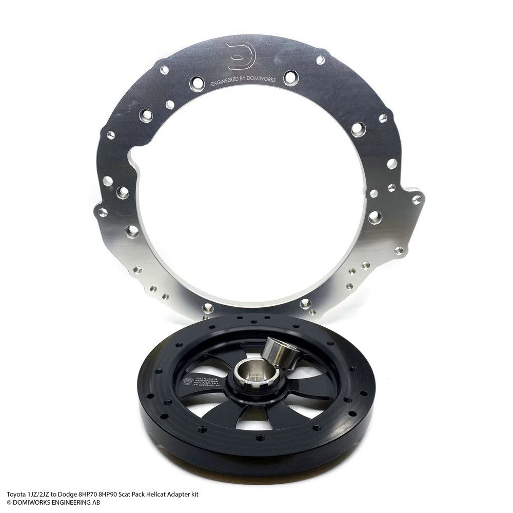 1JZ/2JZ till Dodge 8HP70 / 8HP90 / Scat Pack / Hellcat Adapter Kit 1JZ/2JZ till Dodge 8HP70 / 8HP90 / Scat Pack / Hellcat Adapter Kit