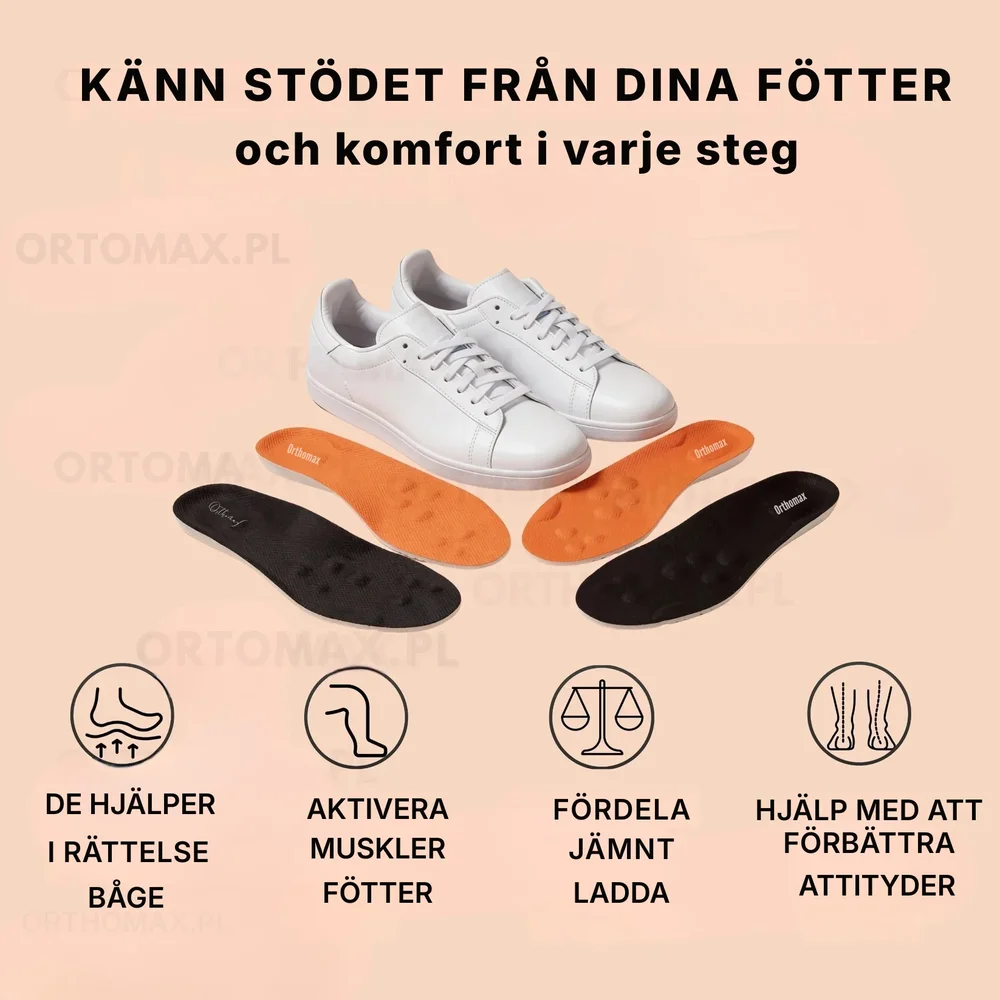 Ortomax® | Ortopediska formade inläggssulor - Bild 3