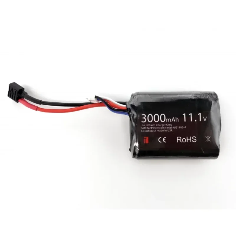 TITAN Li-Ion Batteri 11.1V 3000mAh 30C – Monoblock (PEQ Brick) TITAN Li-Ion Batteri 11.1V 3000mAh 30C – Monoblock (PEQ Brick)