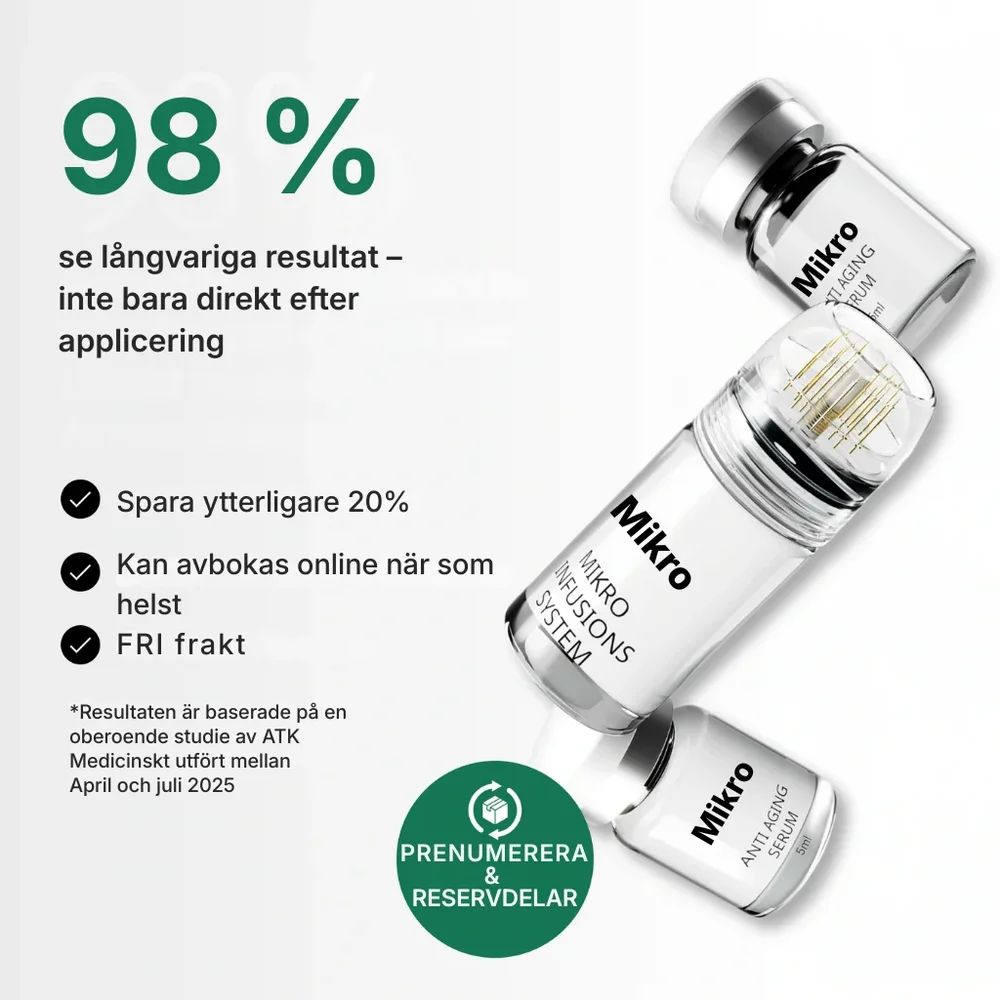 MikroGlöd® | Jämnare, fastare och yngre hud efter bara några behandlingar hemma - Bild 3