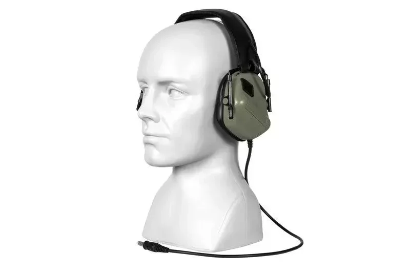 Tactical headset ERM - Olive - Bild 2