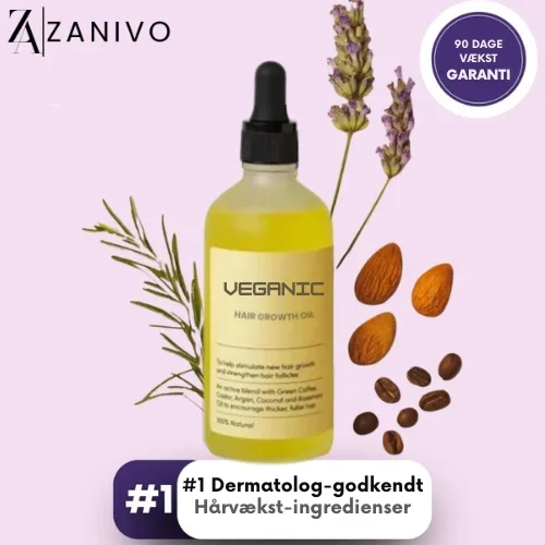 Veganic® | 100% Naturlig Hårväxtolja - Bild 1