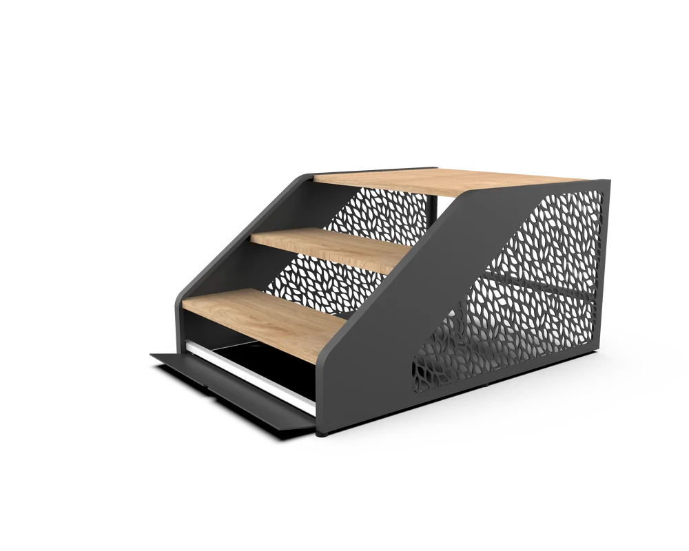 Heaven Steps – Stabil Spa Trappa med Förvaring - Bild 3