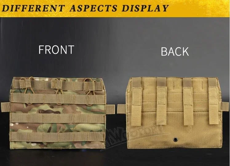 JPC Vest 2.0 Front Panel Triple Pouch - Multicam - Bild 3