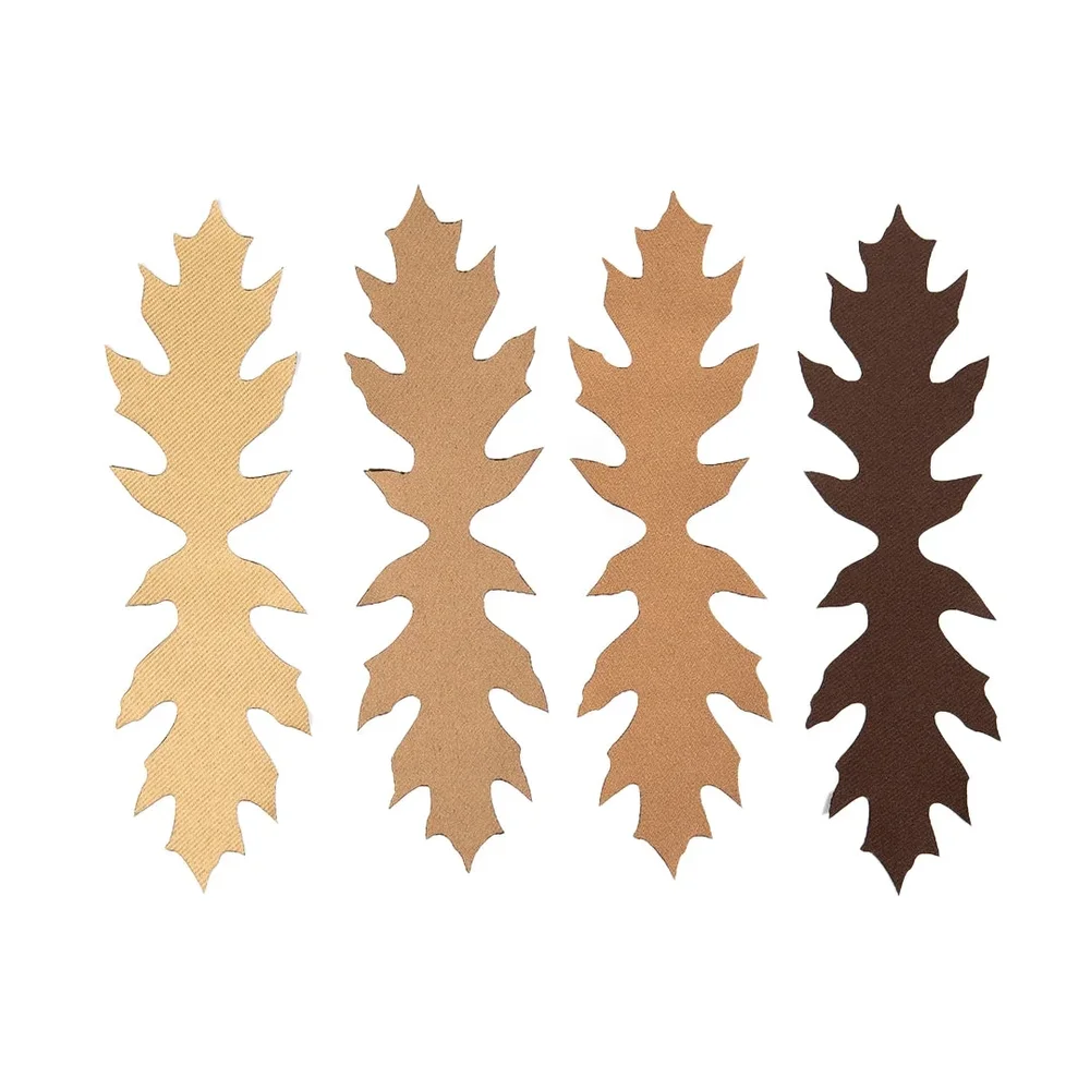 Pakke med 3D SilkLeaf Camouflage Blade, Store (308 stk) - Brun - Bild 3