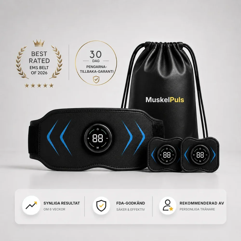 MuskelPuls® EMS Pro | Muskelstimulator för överkroppen – magmuskler och armar - Bild 1
