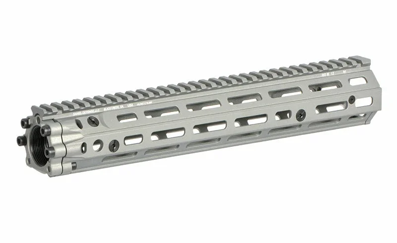 Handguard RIS III 12,5" Daniel Defense-replika – grå metal - Bild 2