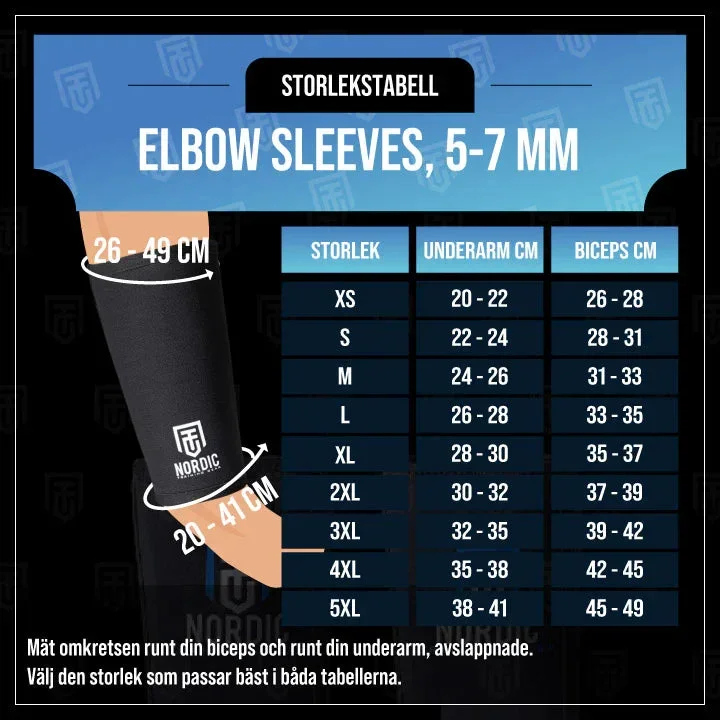 Elbow Sleeves, 5-7 mm (Armbågsskydd) - Bild 3