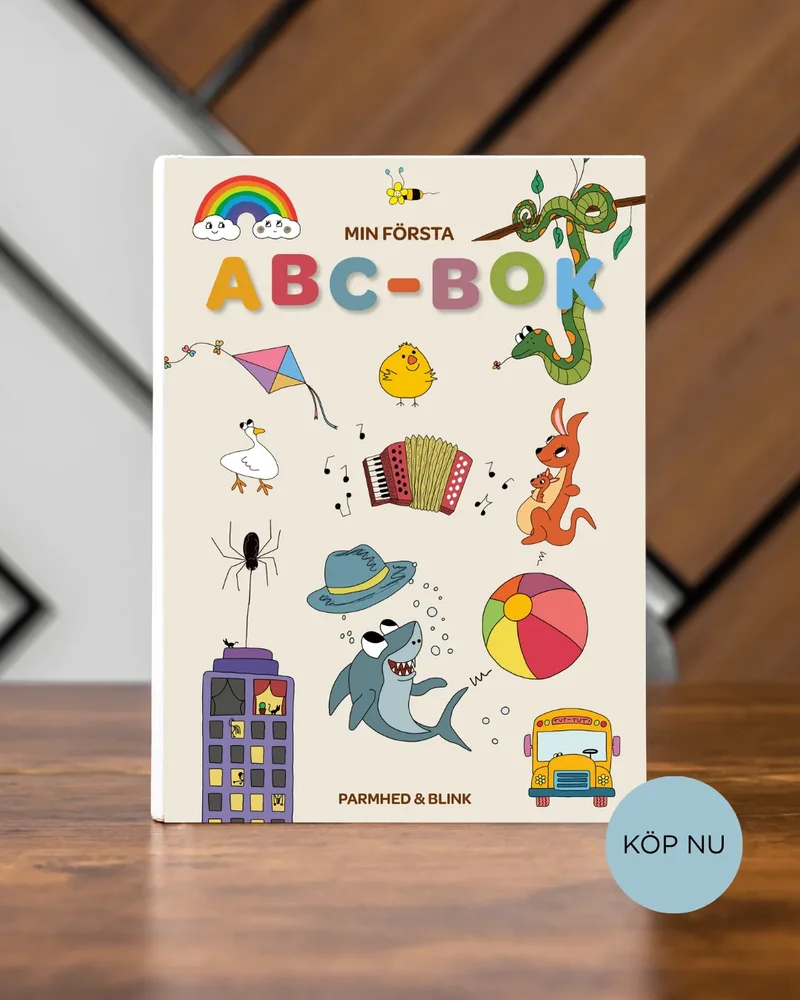 Min första ABC bok - Alfabetsbok