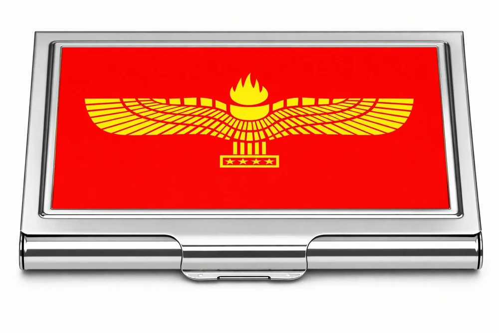 Korthållare  - Syrian Flagga - Bild 1