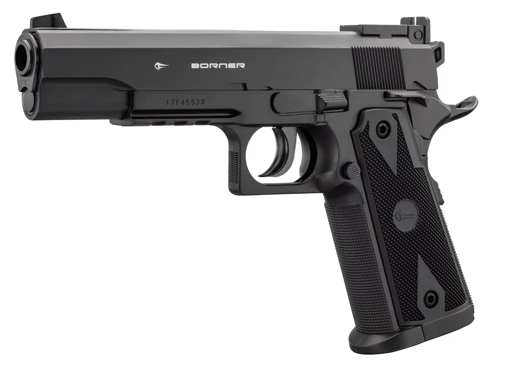 Borner Powerwin 304 CO2-pistol med fast cylinderhoved, kal. 4,5 mm BB - Bild 1