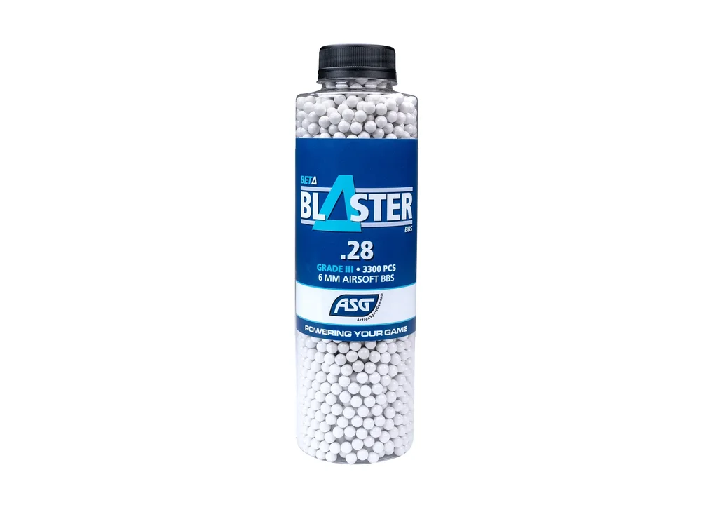 Beta Blaster kugler, 0,28 g, 3300 stk. – flaske Beta Blaster kugler, 0,28 g, 3300 stk. – flaske