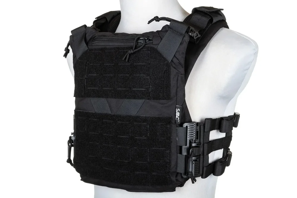 Specna Arms Tactical QR IV Plate Carrier Vest Black Specna Arms Tactical QR IV Plate Carrier Vest Black